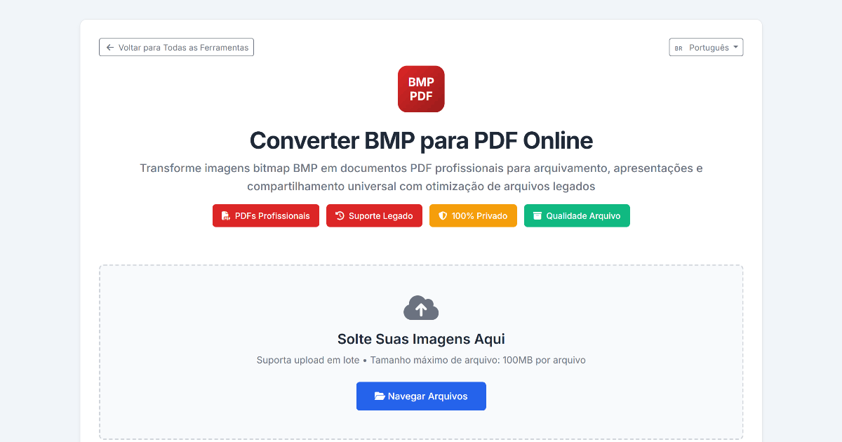 Converter BMP para PDF Online Grátis - Conversor BMP para PDF ...