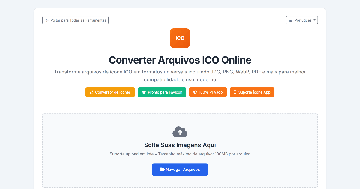 Converter Arquivos ICO Online Grátis - Conversor ICO ...